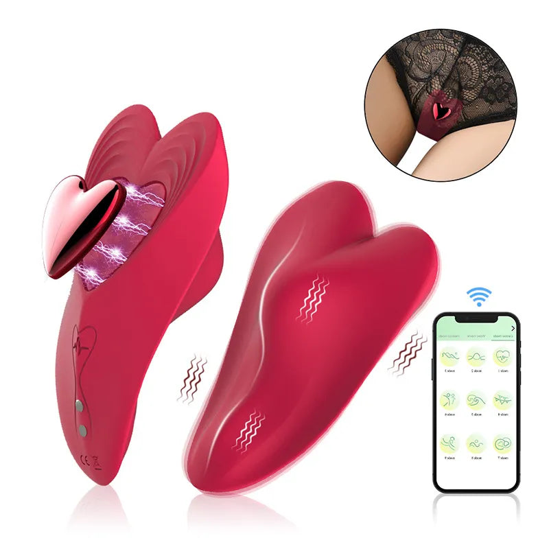 APP Remote Control Female Magnetic Invisible Wearable Masturbator