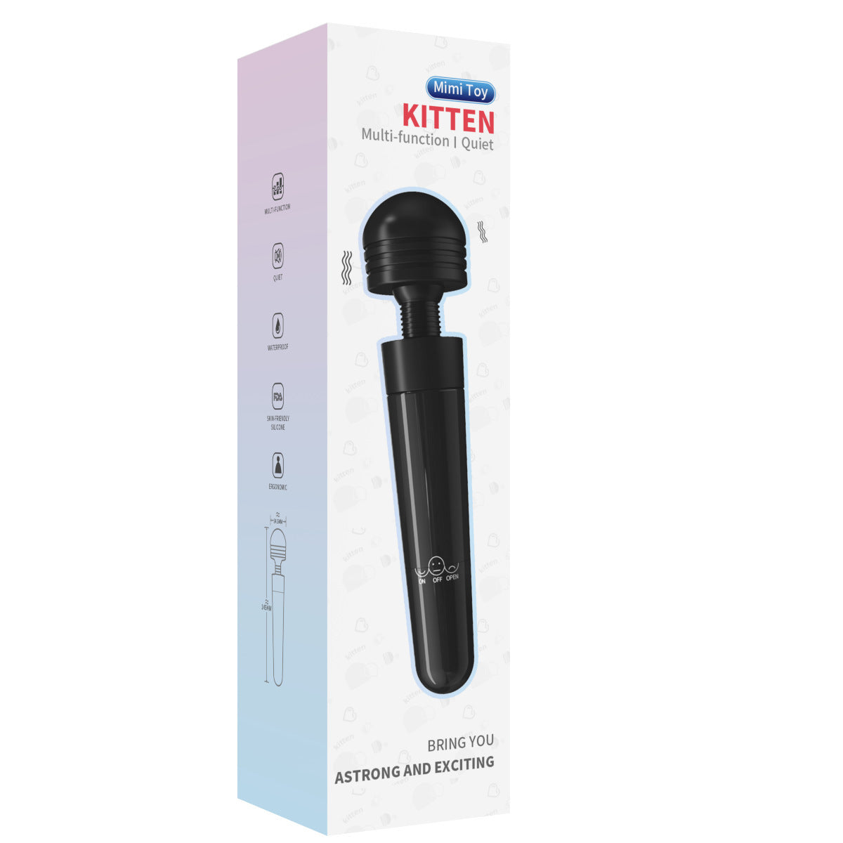 Mini AV Female Massage Sexy G-spot Clitoral Masturbation Vibrator