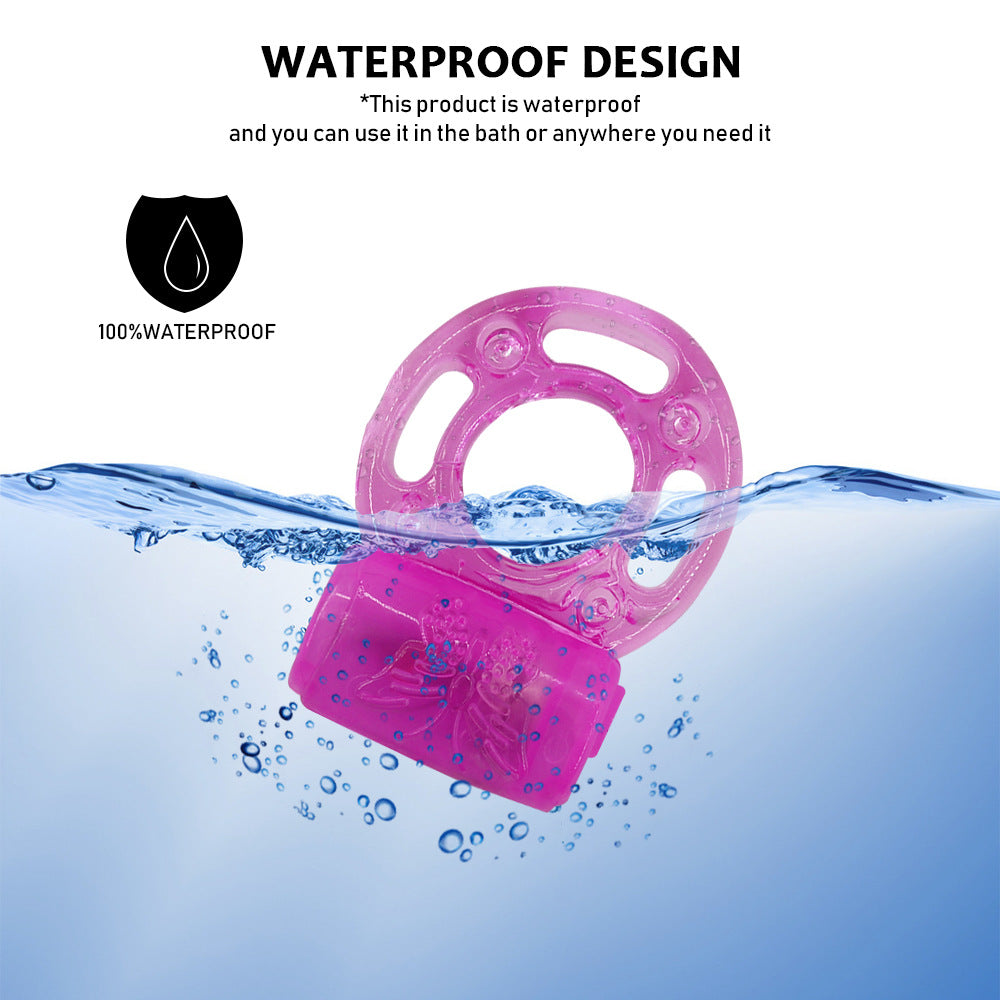 Penis Ring Vibrator Delayed Premature Ejaculation Sex Toys