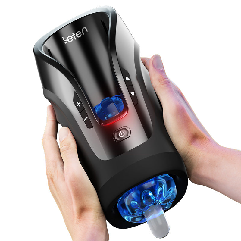 2024 New Leten Fully Automatic 10 Frequency Telescopic Fixed-Point Adjustment Male Aircraft Cup