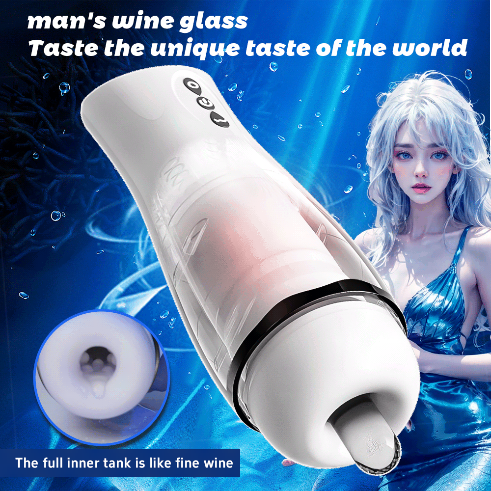 10-Frequency Vibration For Sucking Men’s Electric Airplane Male Masturbator