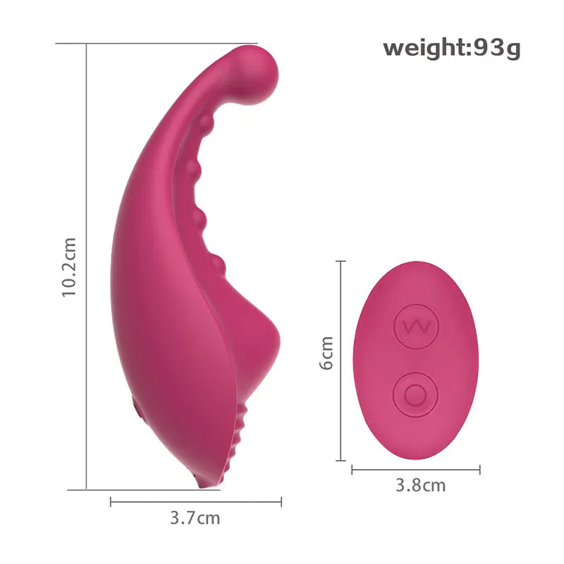 Wireless Remote Control Vibration G-Spot Wearable Underwear Vibrator Female Vibration Masturbator