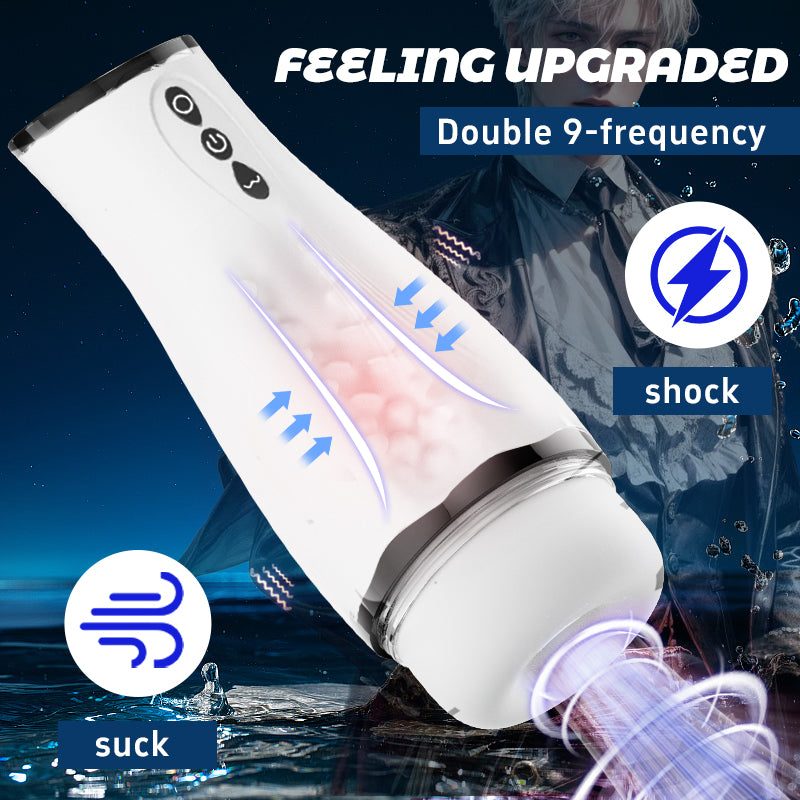 10-Frequency Vibration For Sucking Men’s Electric Airplane Male Masturbator