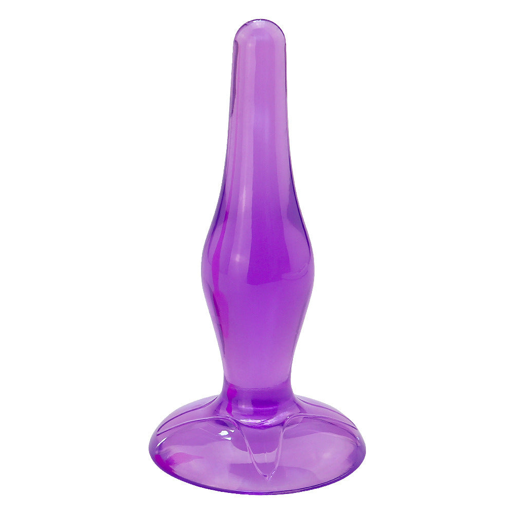 Crystal Silicone Anal Plug