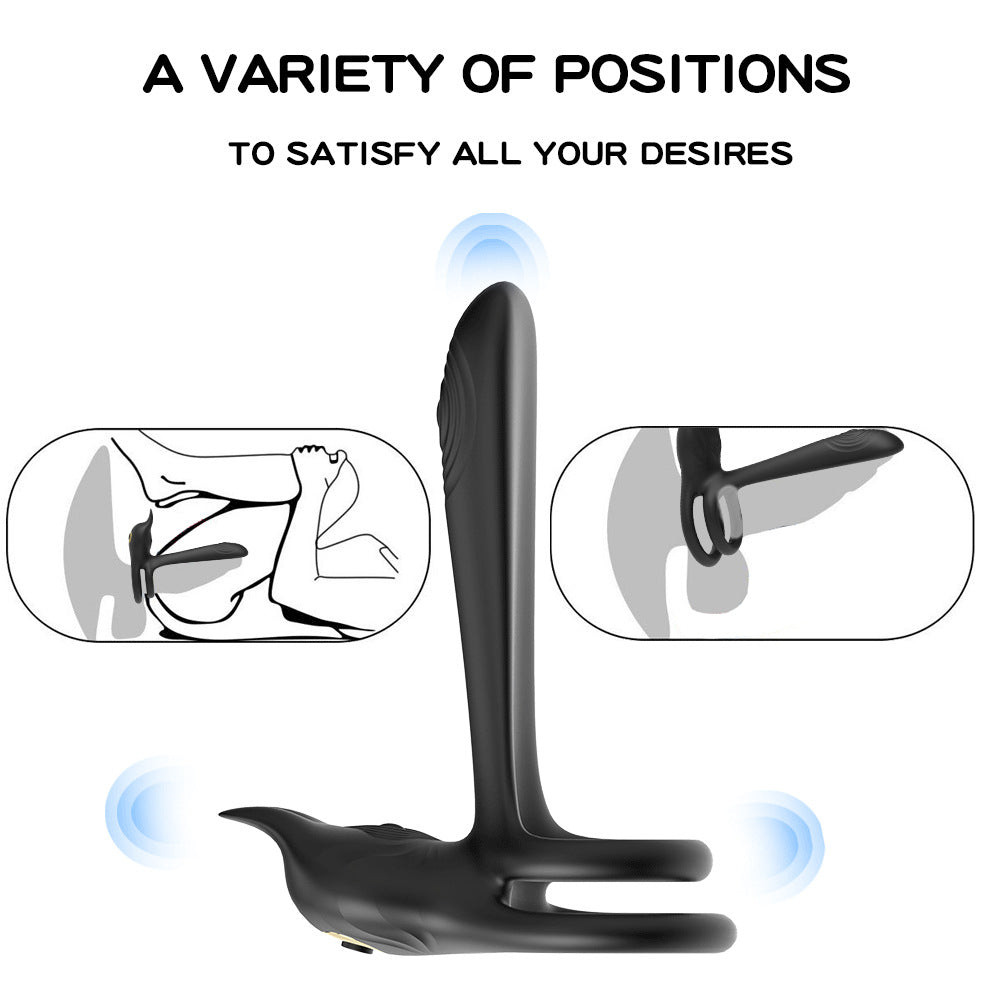 Lock Fine Double Vibration Ring