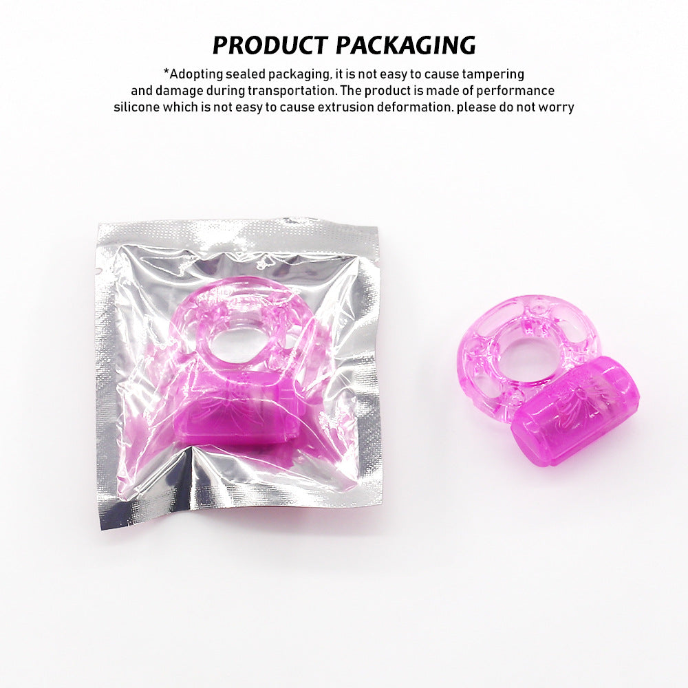 Penis Ring Vibrator Delayed Premature Ejaculation Sex Toys
