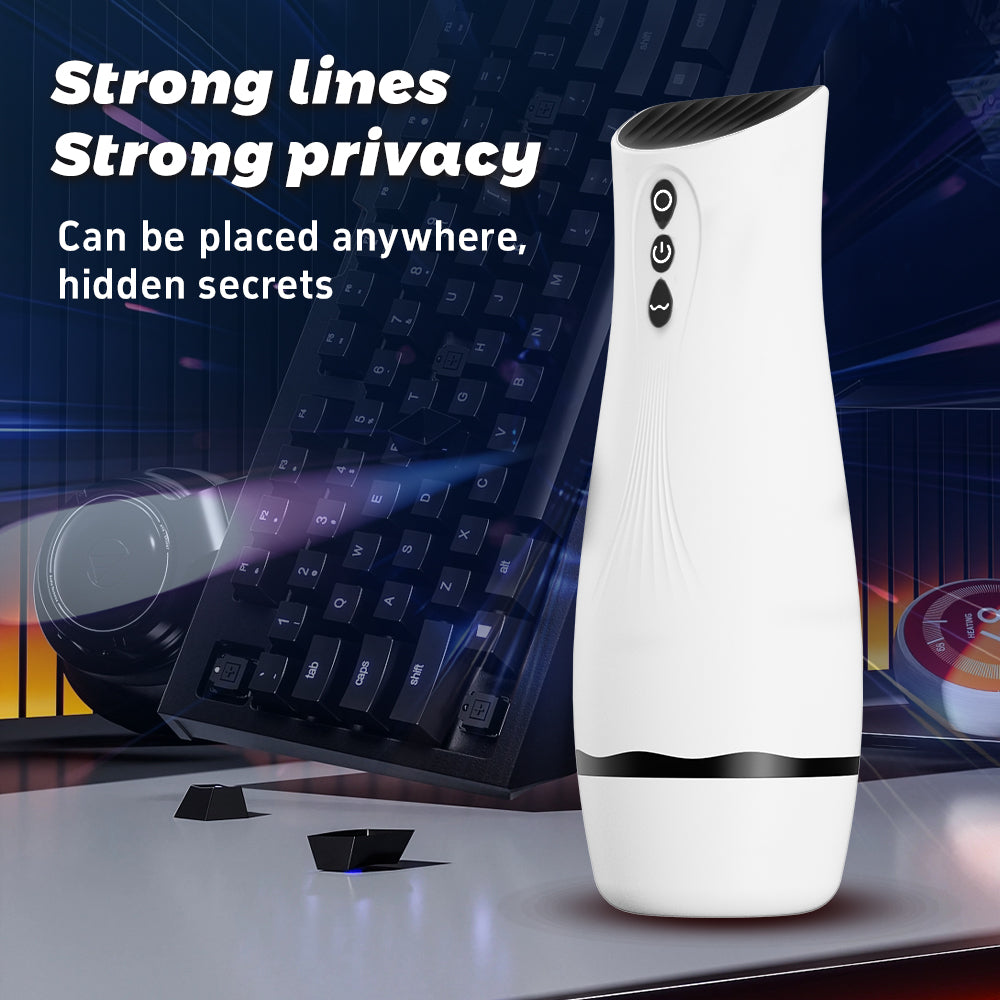 10-Frequency Vibration For Sucking Men’s Electric Airplane Male Masturbator