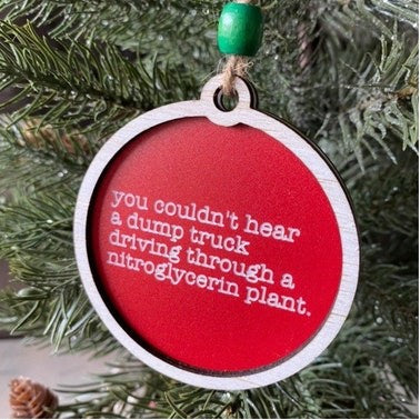 š¤ŖFunny Words Christmas Treeš Hanging Decoration