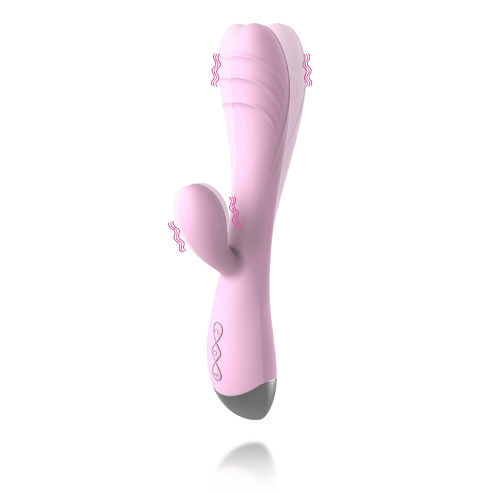 10 Frequency Pink Vibrator Female Sex Toys G-spot Vibrating Dildo