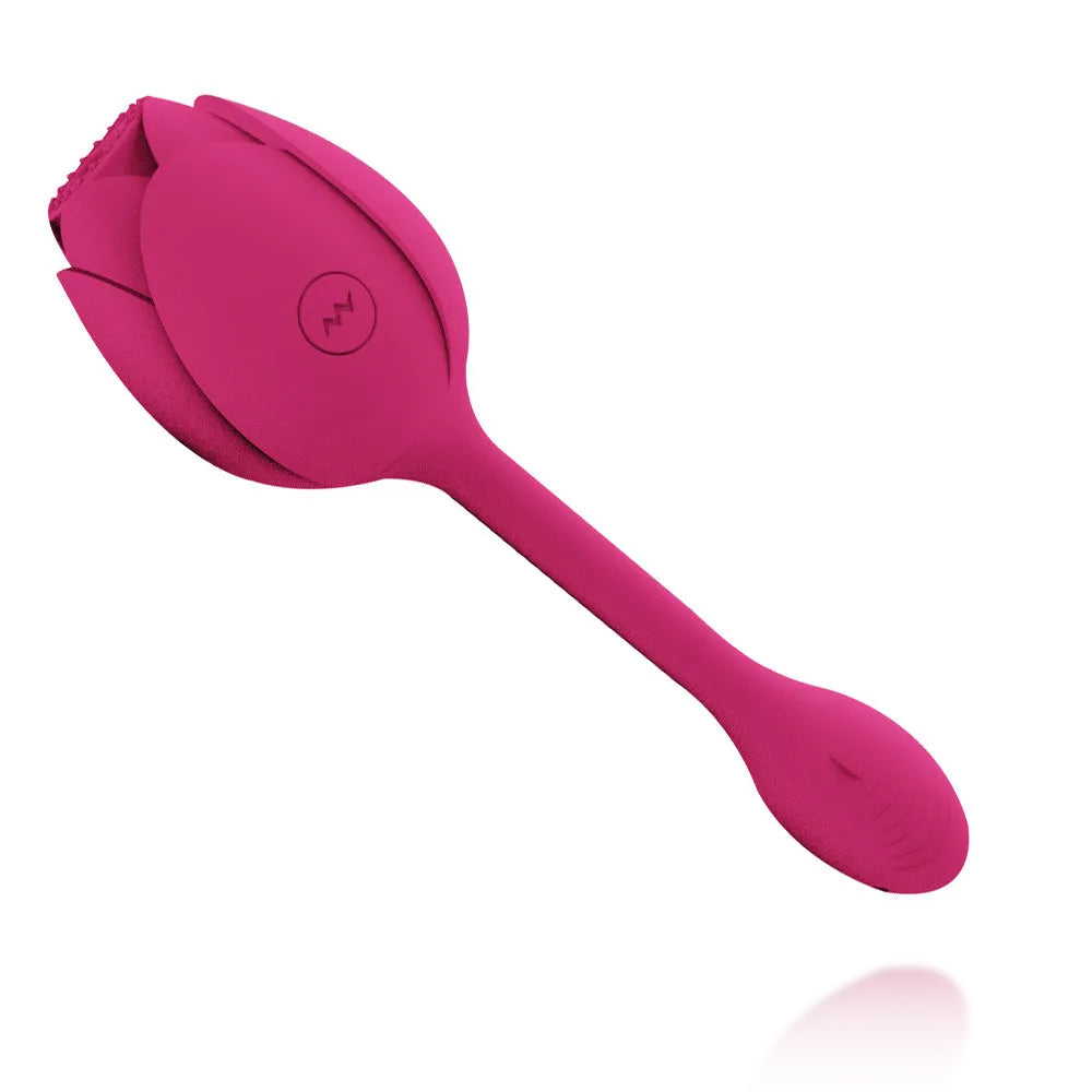 10 Frequency Rose Vibrator With Egg Vibrator Rose Sex Toy