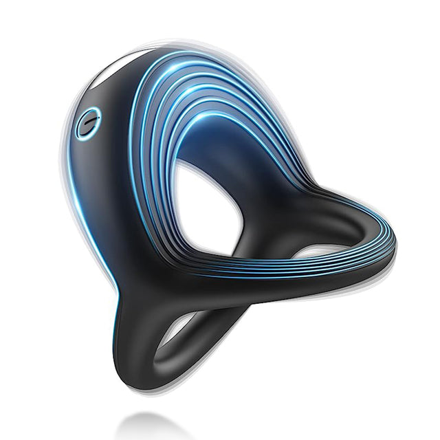 10 Frequencies Rechargeable Vibrating Cock Ring