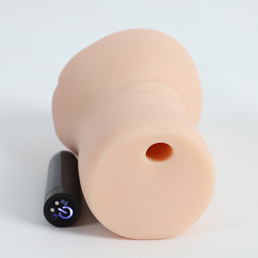 10 Frequency Vibration Dual Channel Pocket Pussy