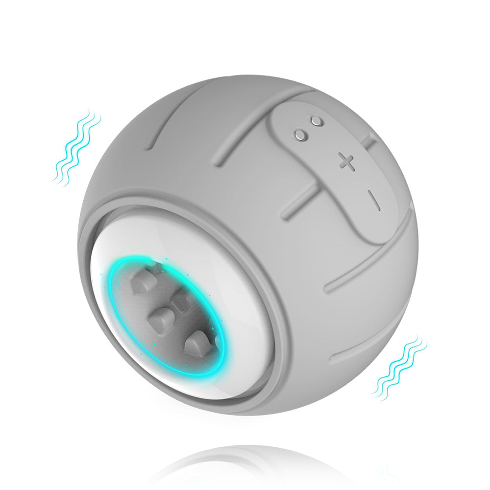 Showeggs Male Masturbation Penis Vibrator with 6 Vibration Mode, Sex Toy Stroking Penis Trainer