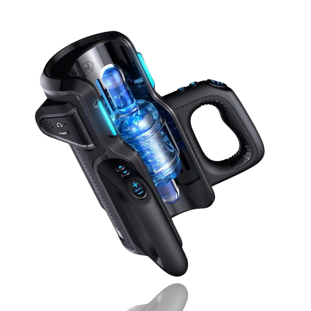 Leten Cannon King Pro 10 Thrusting High-Speed Motor Automatic Men Sex Toys with Handle