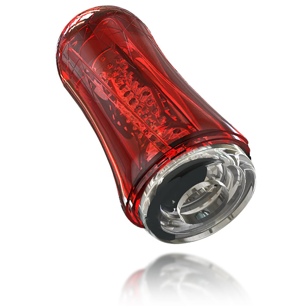 Silicone Masturbation Cup Suction Transparent Blowjob Toy