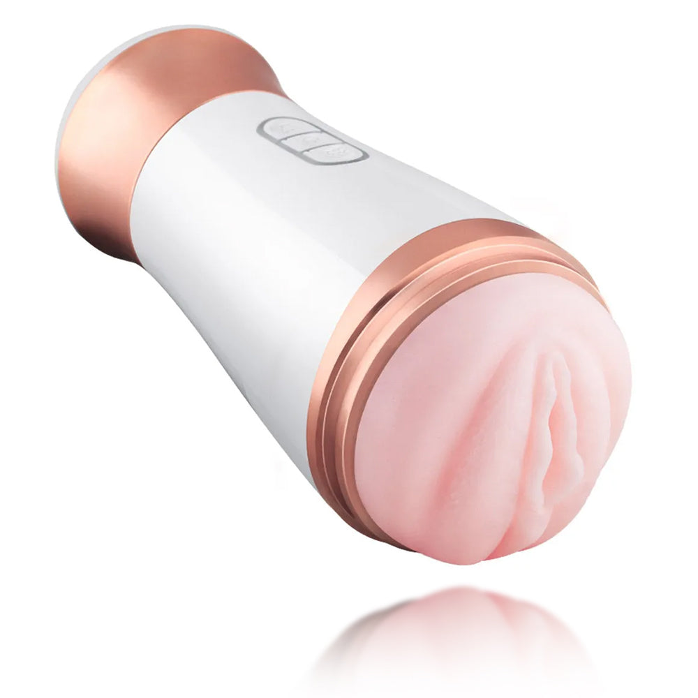 Speedsteed 6 Vibration 5 Frequency Moans Male Masturbator Ultra-Soft Blowjob Toy