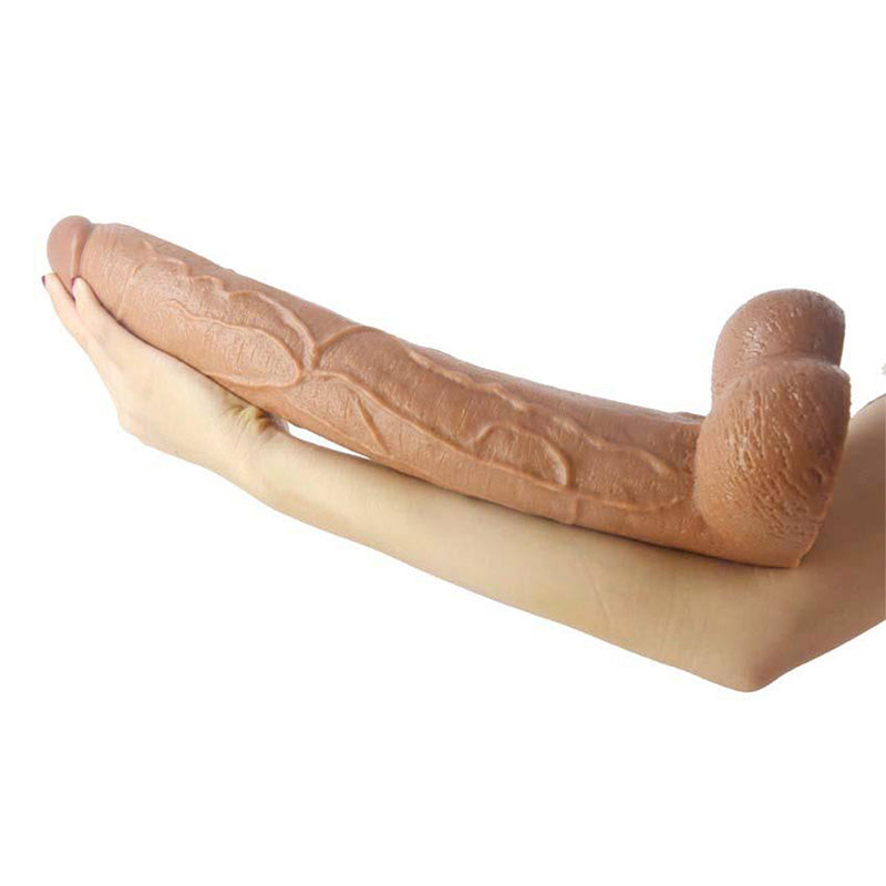15.5 Inch Extra-Long Realistic Penis Shape Dildo