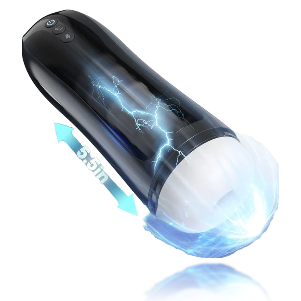 7 Thrusting & 7 Vibration Male Sex Toy Automatic Male Masturbator Cup