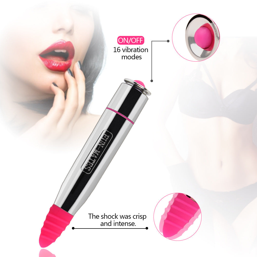 Lipstick Bullet Vibrator Female Sex Toys