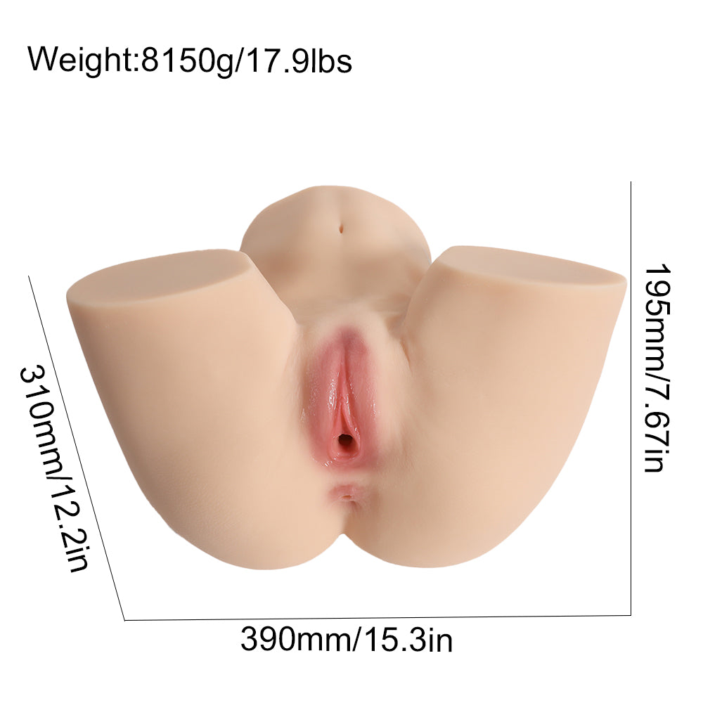 1:1 Restoration Ratio Waterproof Telescopic Vibrating Butt