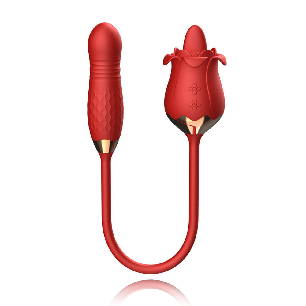Rose Tongue Licking Vibrator