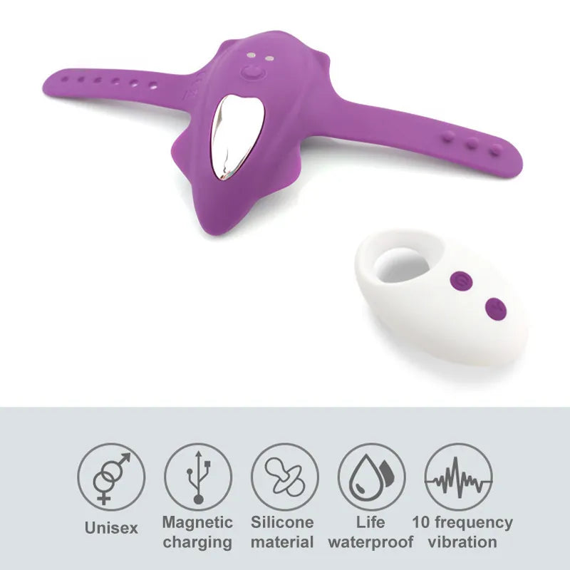 Wireless Remote Control Silicone 10 Frequency Vibration Egg