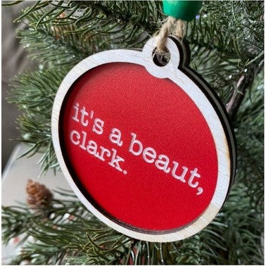 š¤ŖFunny Words Christmas Treeš Hanging Decoration