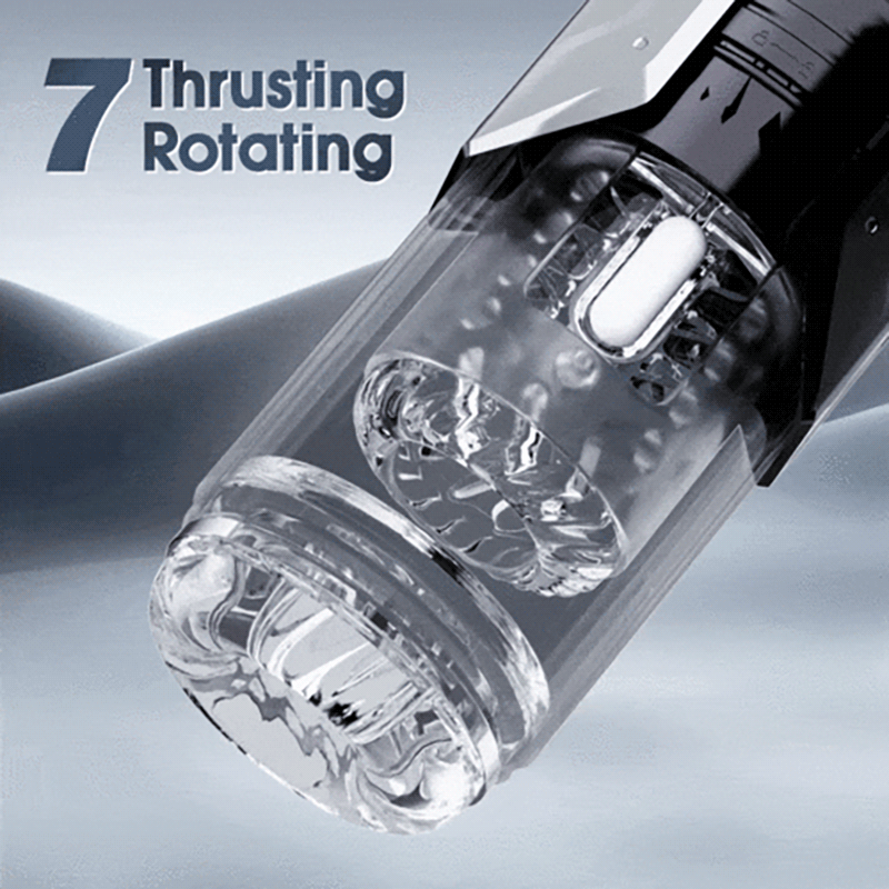 2024 Top Male Sex Toys - 7 Vacuum Sucking Sex LCD Male Airplane Cup