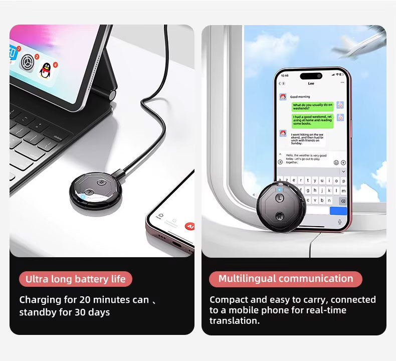 🔥LAST DAY 50% OFF 🌎 K18 AI Smart Translator 2026– Break Language Barriers & Connect With the World