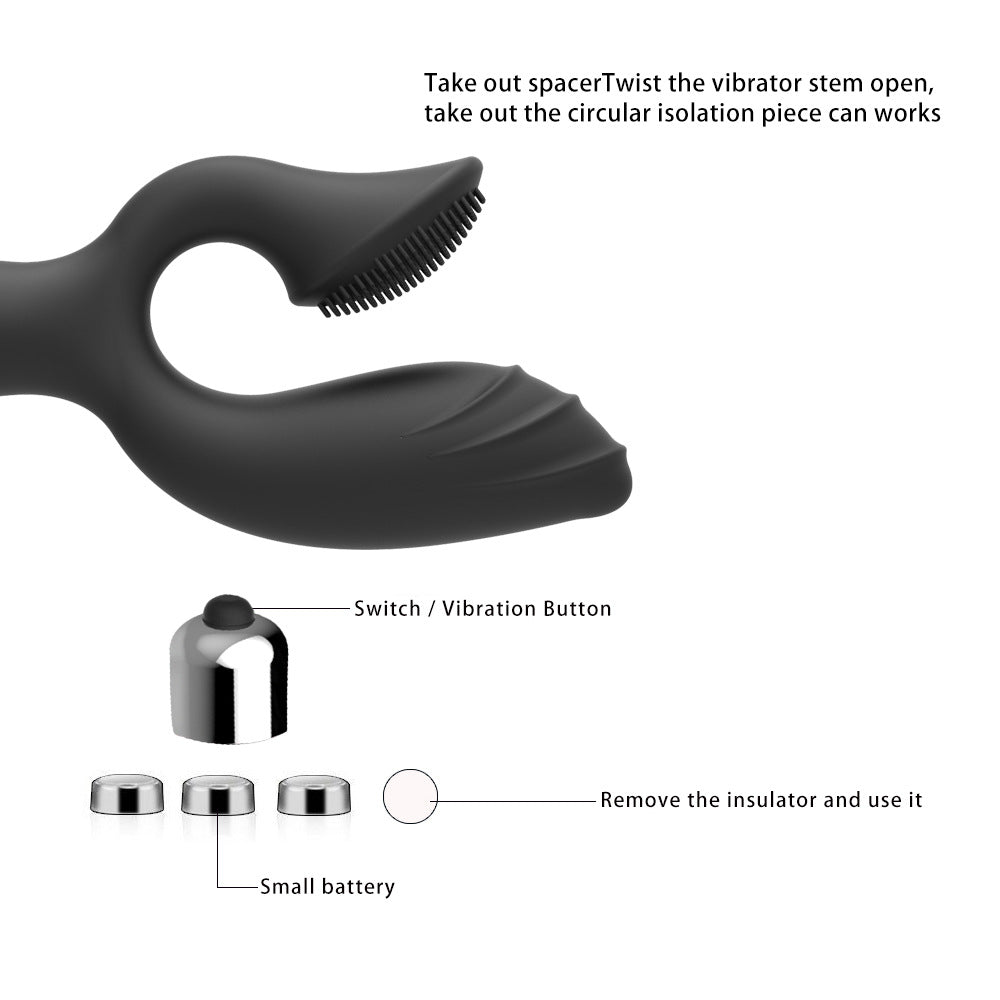 Silicone G-Spot Vibration Massage Sex Toys