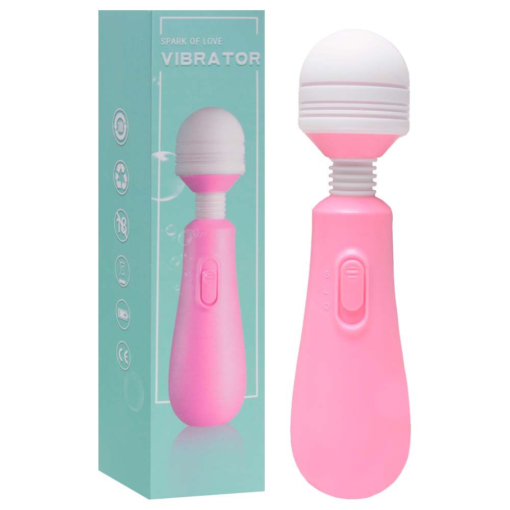 Cute Mini Magic Wand Massager & Clitoral Vibrator for Women