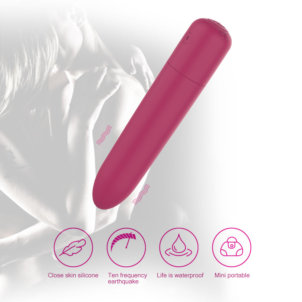 Rechargeable Bullet Mini Vibrator Female Sex Toys