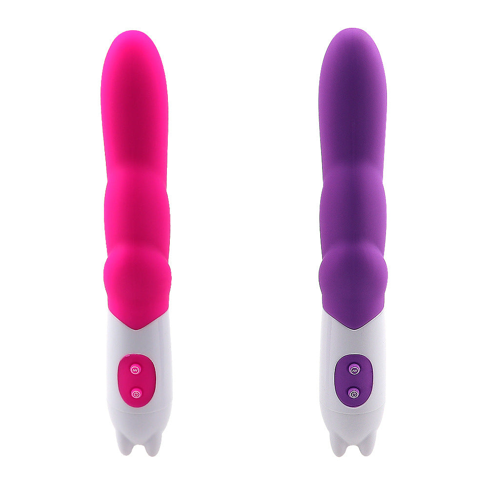 Threaded Silicone AV Vibrator