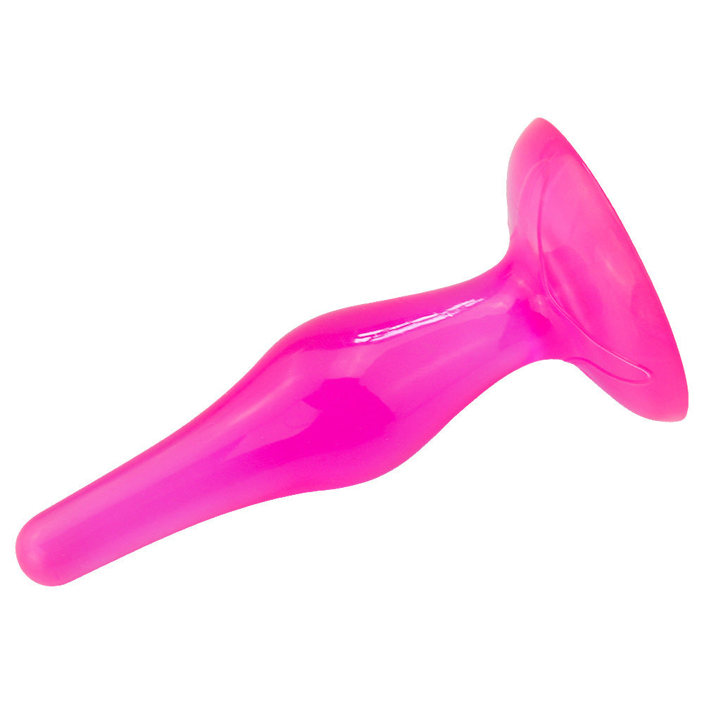 Crystal Silicone Anal Plug