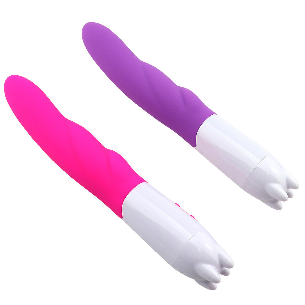 Threaded Silicone AV Vibrator