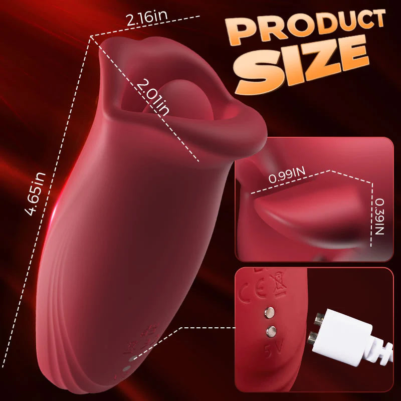 10 Modes and Speeds Stimulate Nipple Clitoral Vibrator