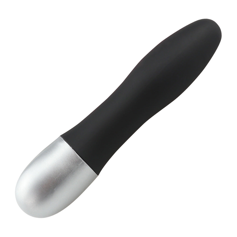 Silver Cap Waterproof Mute AV Vibration Massager