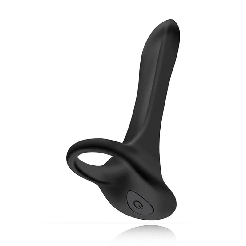 Male Semen Locking Ring Anal Plug Vibrator