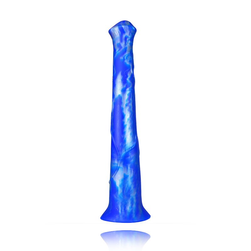 Thick Mixed Color Artificial Horse Dick Silicone Dildo