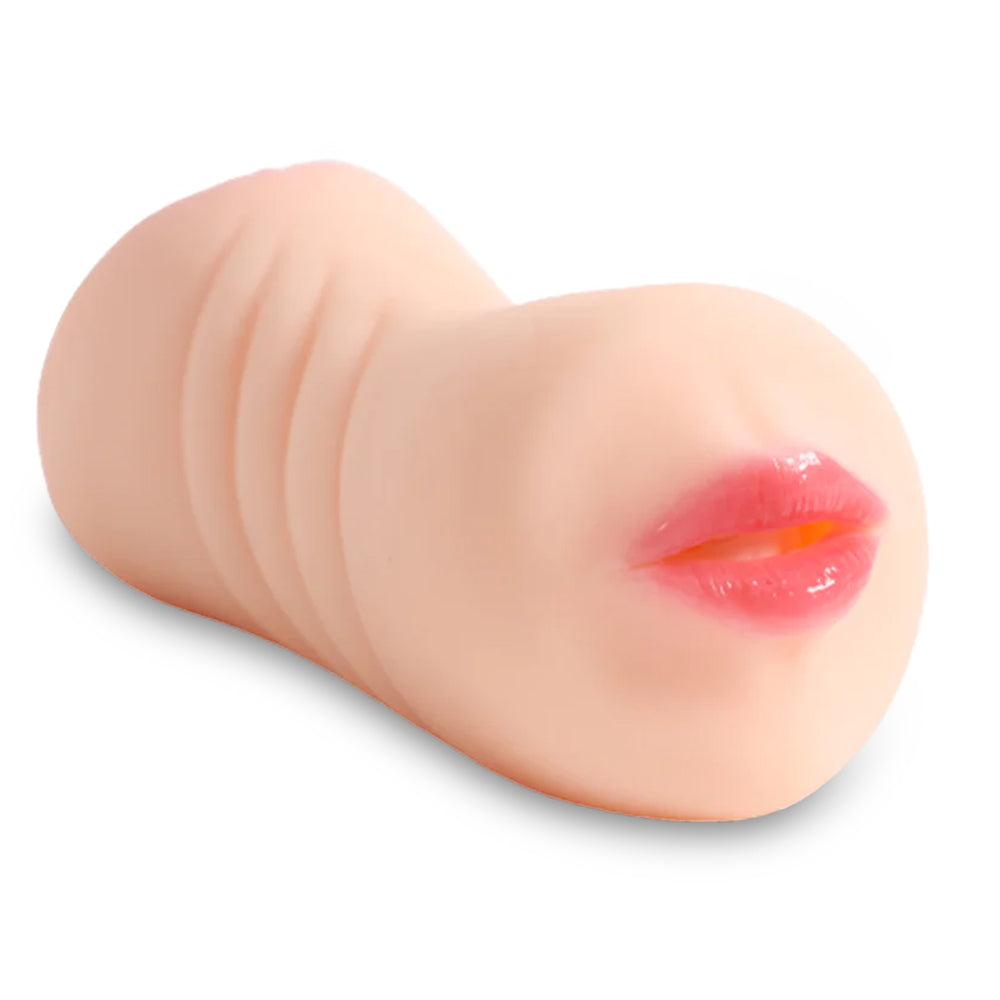 Lifelike Flexibility Pocket Pussy Dual Channel Vagina Anal Pussy Stroker