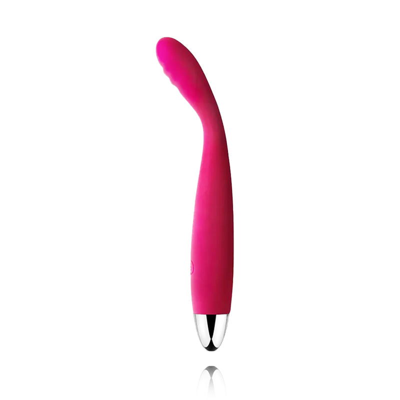 4-in-1 Purple Vibrator Waterproof Rechargeable Curved Dildo