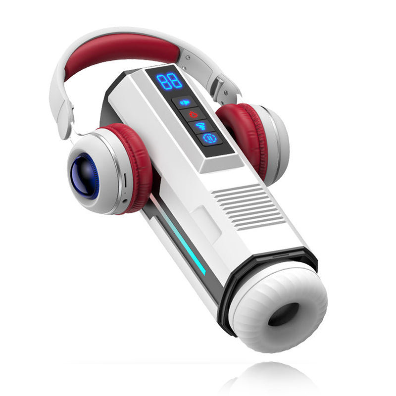 Fully Automatic Telescopic Rotating Intelligent Voice Heating Strong Suction Cup Masturbation Cup