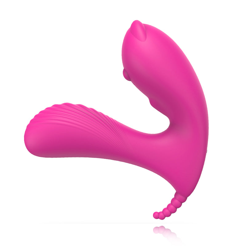 G-Spot Clitoris Wearable Silicone Wireless Remote Control Vibrator