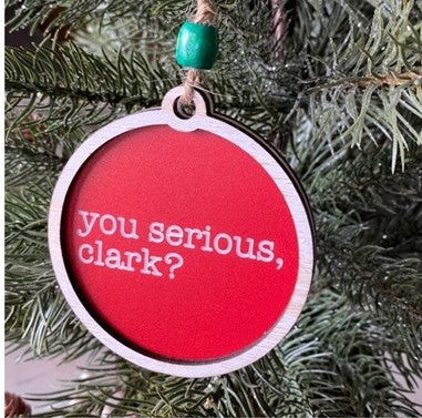 š¤ŖFunny Words Christmas Treeš Hanging Decoration