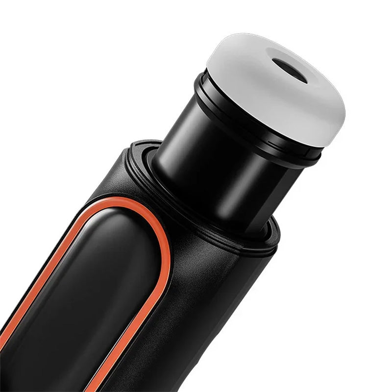 3-In-1 Fully Automatic Telescopic Sucking LCD Display Men's Stroking Masturbation Cup