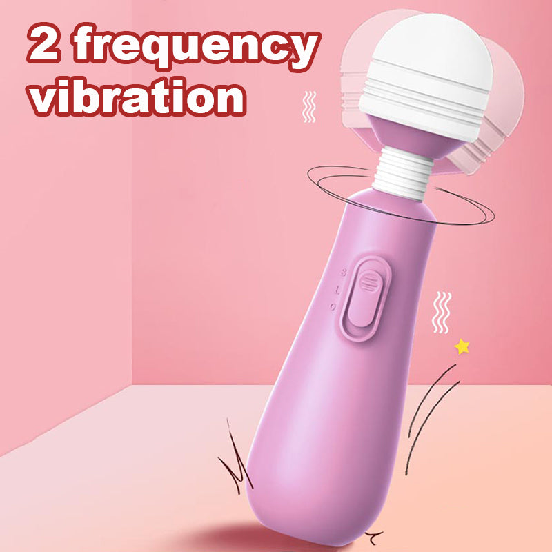 Cute Mini Magic Wand Massager & Clitoral Vibrator for Women