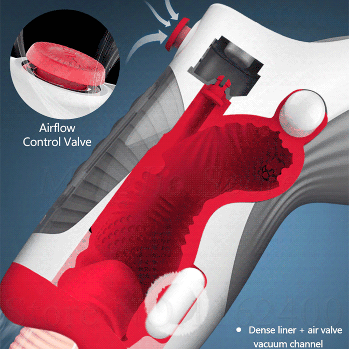 Leten Deep Throat Air Control Vacuum Sucking Vibration Blowjob Male Masturbator