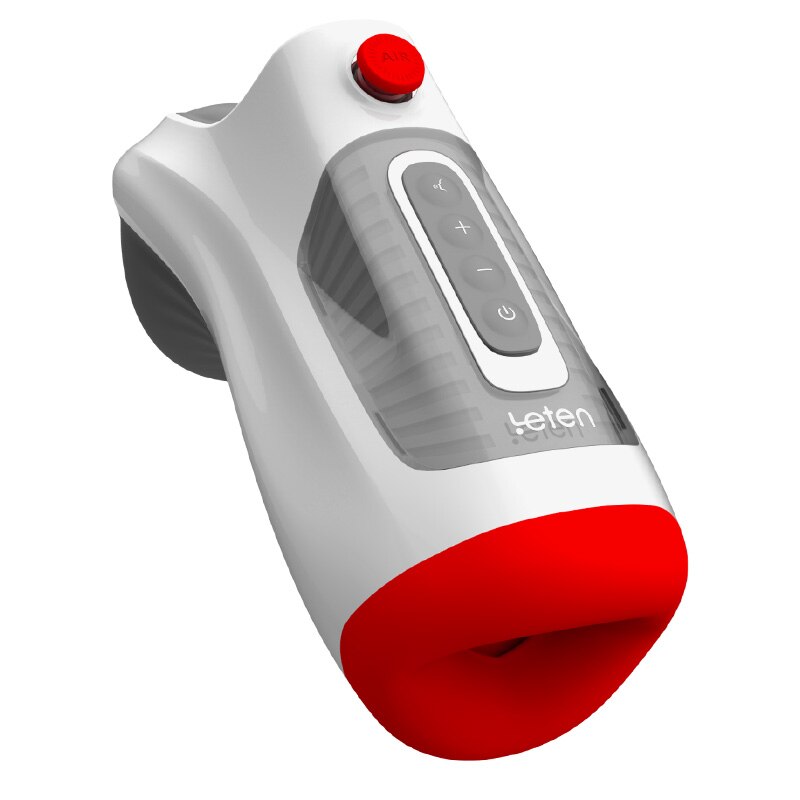 Leten Deep Throat Air Control Vacuum Sucking Vibration Blowjob Male Masturbator