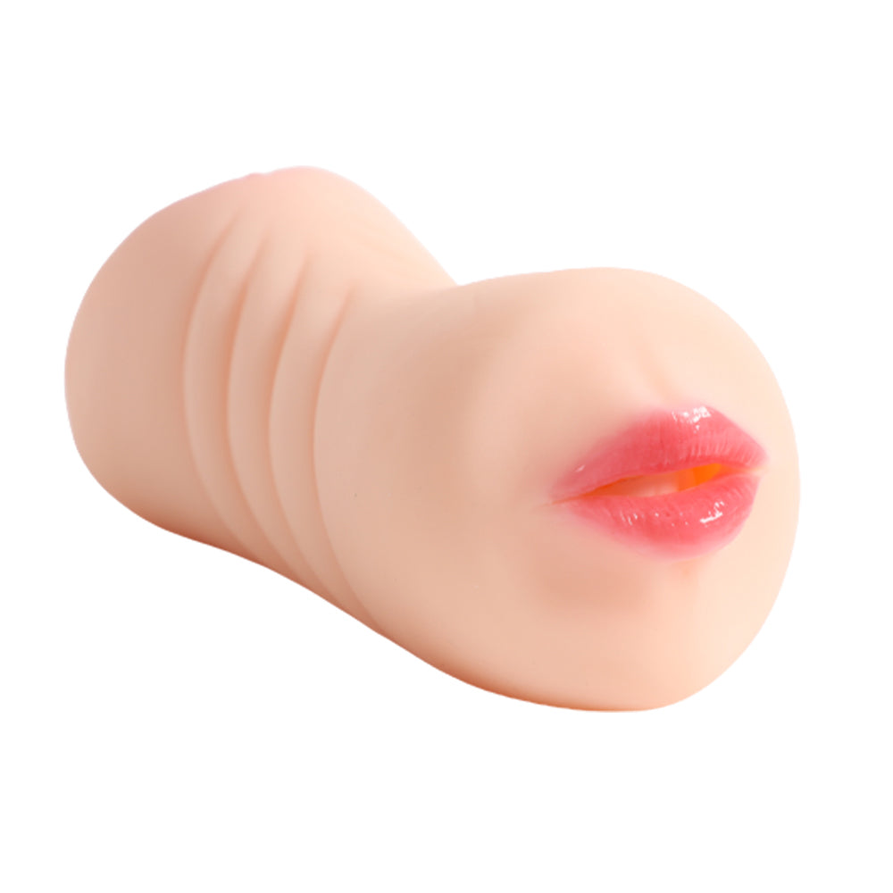 Lifelike Flexibility Pocket Pussy Dual Channel Vagina Anal Pussy Stroker