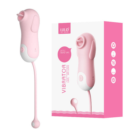 Tongue Licking Vibrating Female G-Spot Sex Toys